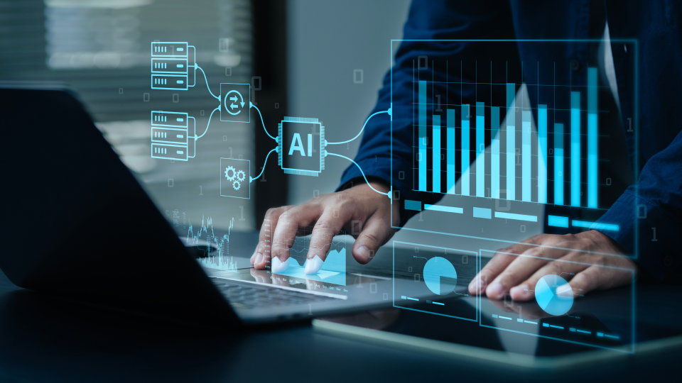 AI reporting dashboard
